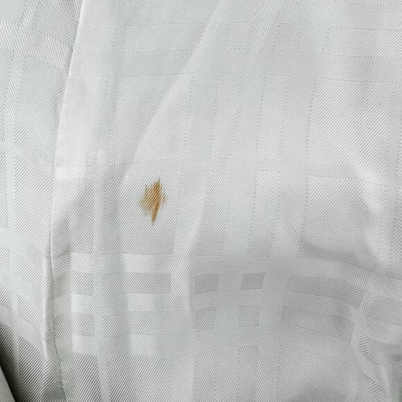 Burberry Trench Chelsea Kensington Short Belt Jacket Coat Grey Rain White 14R LW - Picture 7 of 16